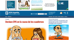 Desktop Screenshot of novargentina.com